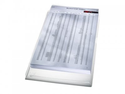 Aktmapp bälg LEITZ A4 klar 0,17 5/FP