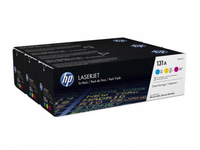 Toner HP U0SL1AM 131A tri-pack