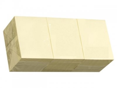 Notes STANDARD 38x51mm gul 100bl