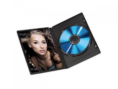 CD/DVD-Fodral HAMA Svart 5/FP