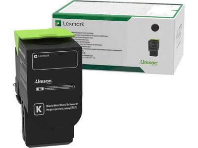 Toner LEXMARK C2320K0 Svart
