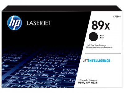 Toner HP CF289X 89X Svart