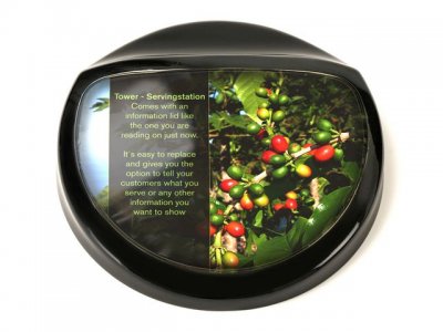 Displaylock till COFFEE QUEEN 5L