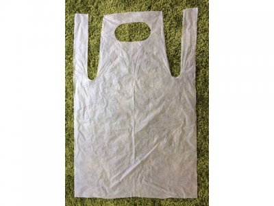 Förkläde nedbrytbart 80x125cm 50/RL