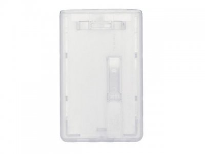 Korthållare Reko 5 transparent stående