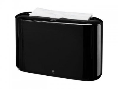 Dispenser TORK H2 Handduk fristå. svart