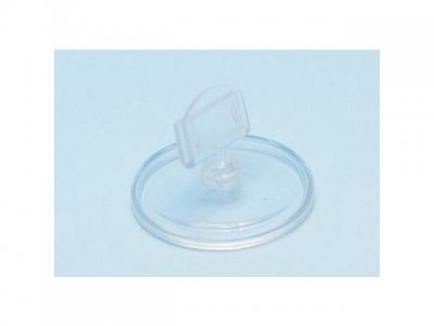 Skylthållare rund fot, transp. 10/FP