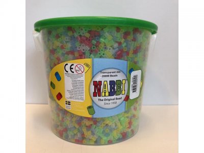 Nabbipärlor transparenta 20000/FP