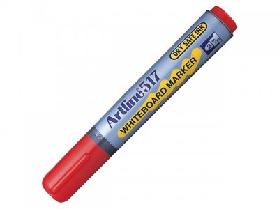 Whiteboardpenna ARTLINE Rund 517 röd