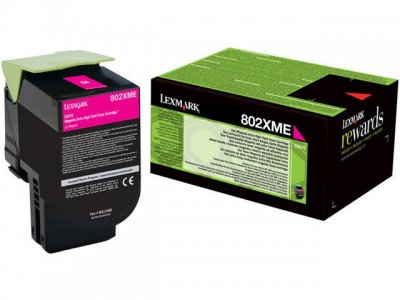 Toner LEXMARK 80C2XME magenta