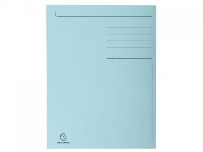 Mapp EXACOMPTA 3-kl 280g A4 blå