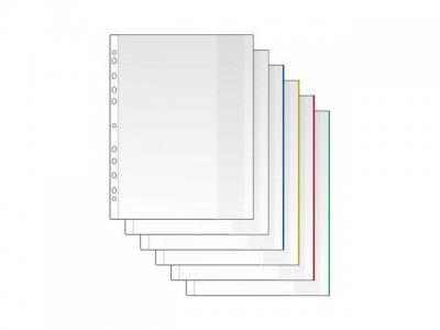 Plastficka Mapp A4 0,12mm neutral 100/F