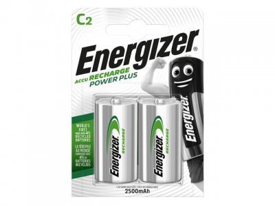 Batteri Laddbar ENERGIZER C HR14 2/FP