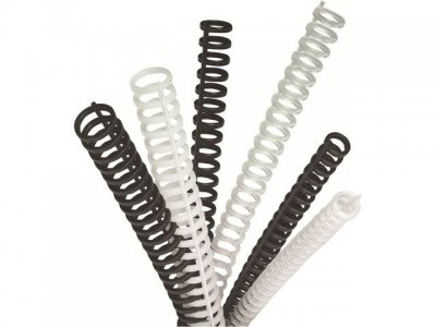 Plastspiral GBC Clickbind 8mm vit 50/FP