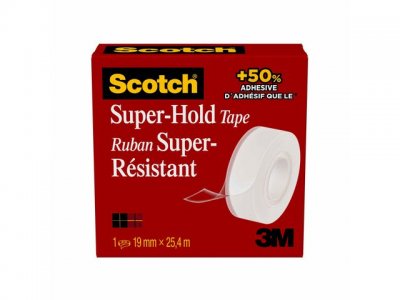 Kontorstejp Scotch Super-Hold 19mmx25,4m