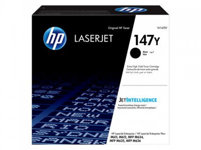 Toner HP W1470Y 147Y Svart