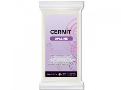 Cernit Opaline 010 Vit 500 gram