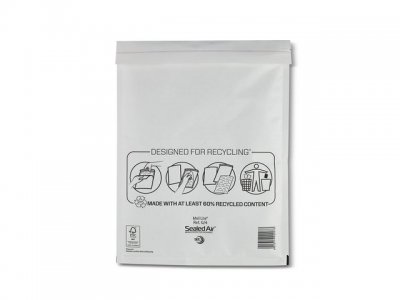 Bubbelpåse G4 240x330 vit 50/FP