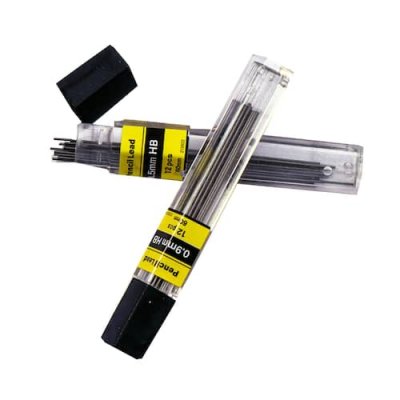Reservstift 0,9mm HB 12stift/FP Stiftbredd: 0,9 mm Stiftlängd: 60 mm Hårdhet: HB Förpackning av återvunnet material