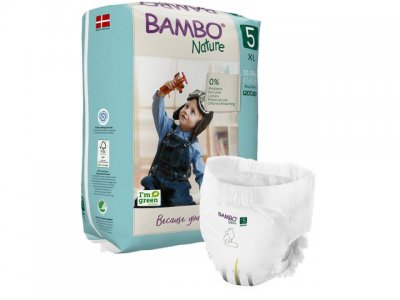 Blöja BAMBO Nature Pant S5 12-18kg 19/F
