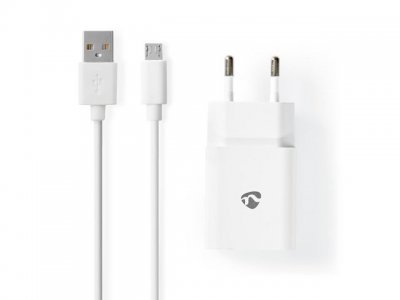 Laddare Vägg NEDIS 2.1 A Micro-USB V