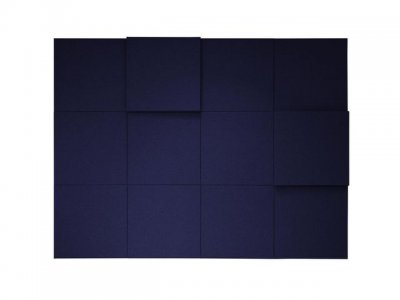 Väggabsorbent 100x100x5 Salsa 40-m.blå