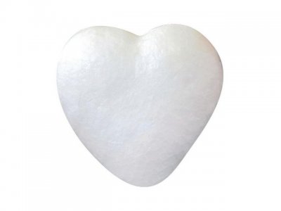 Styroporhjärta 10 cm 25/fp