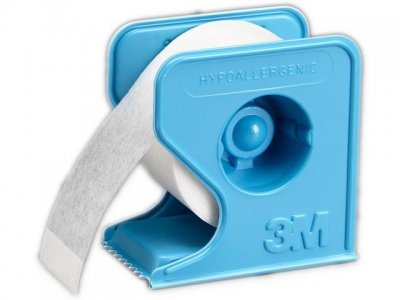 Micropore Vit m hållare 5,0cmx9,1m 6/FP