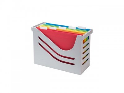 Hängmappslåda JAMELA 5 hängmapp ECO grå