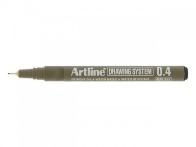 Fineliner ARTLINE EK234 0,4mm svart