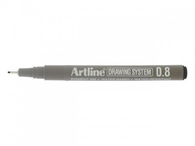 Fineliner ARTLINE EK238 0,8mm svart