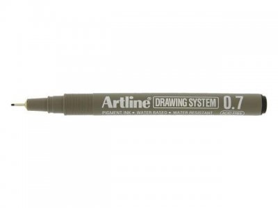 Fineliner ARTLINE EK237 0,7mm svart