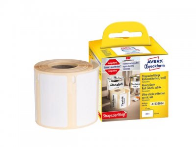 Etikett AVERY H/DUTY LAB 57X32MM 400/FP