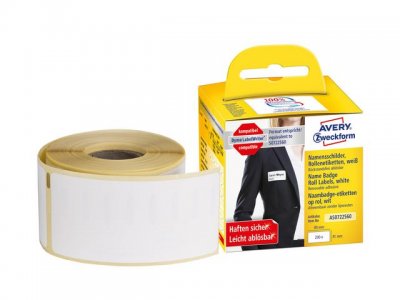 Etikett AVERY BADGE 41X89MM 200/FP