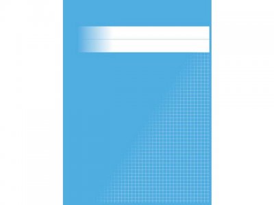 Räknehäfte A4 rutat 5x5mm gul