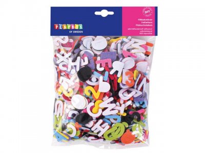 Filtbokstäver självhäftande 500/FP