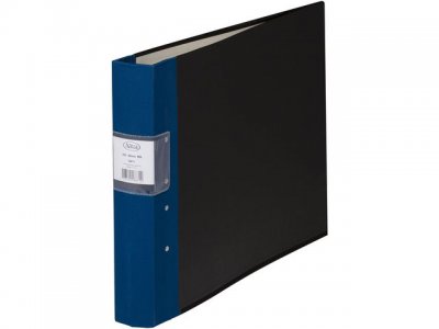 Gaffelpärm HEDLUND A3L 60mm blå