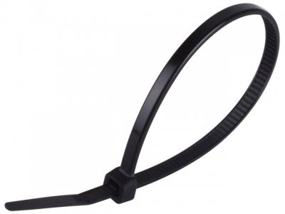 Buntband 4,6x390mm Svart 100/FP