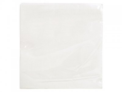 Servett 2-lags EXACO 38x38cm vit 40/FP