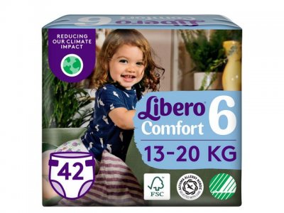 Blöja LIBERO Comfort S6 13-20kg 42/FP