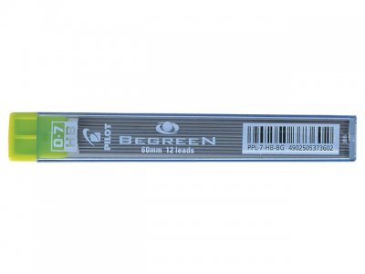 Reservstift Begreen 0,7mm HB 12stift/fp