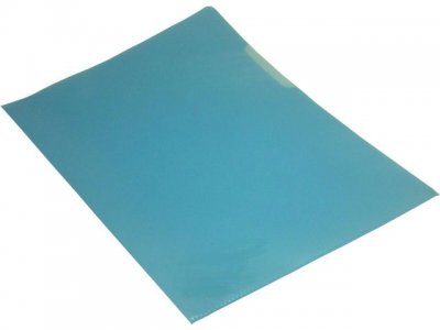 Aktmapp NOKI A4 0.12 blå 100/FP