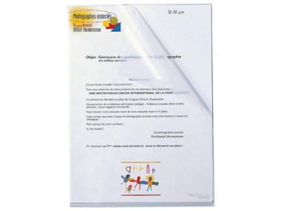 Aktmapp NOKI PP A4 0,15 ofärgad 25/FP