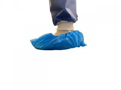 Skoskydd 15x41cm 50my blå 50/FP