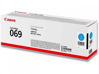 Toner CANON 069 C 1,9K Cyan