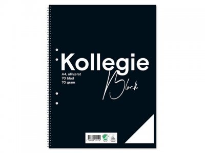 Kollegieblock FW A4 70g 70 blad olinj.