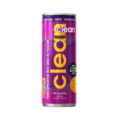 Clean Drink Passion 330ml 24st/frp