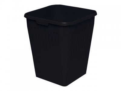 Papperskorg BANTEX Orth 25L svart